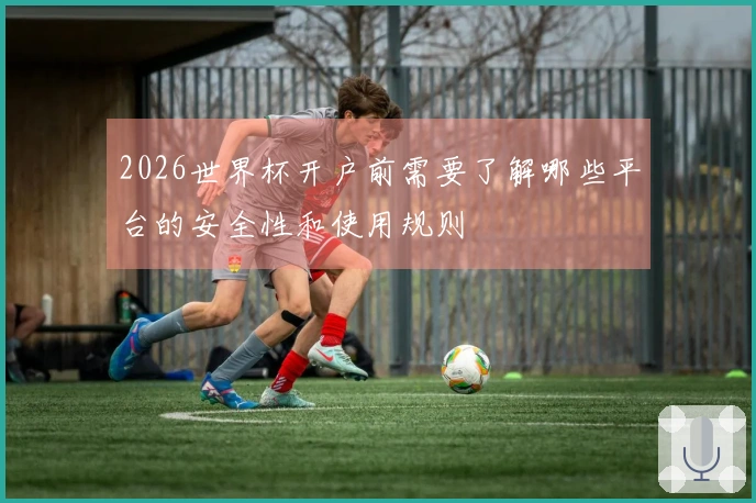 2026世界杯开户前需要了解哪些平台的安全性和使用规则